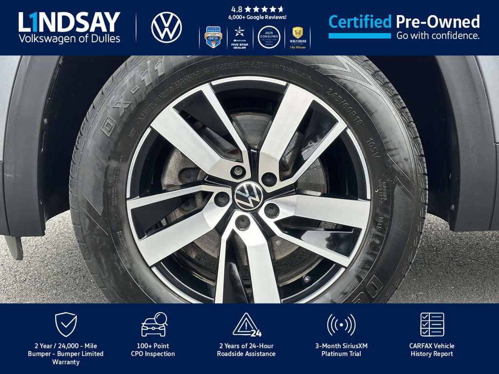 Certified 2022 Volkswagen Atlas SE image 8