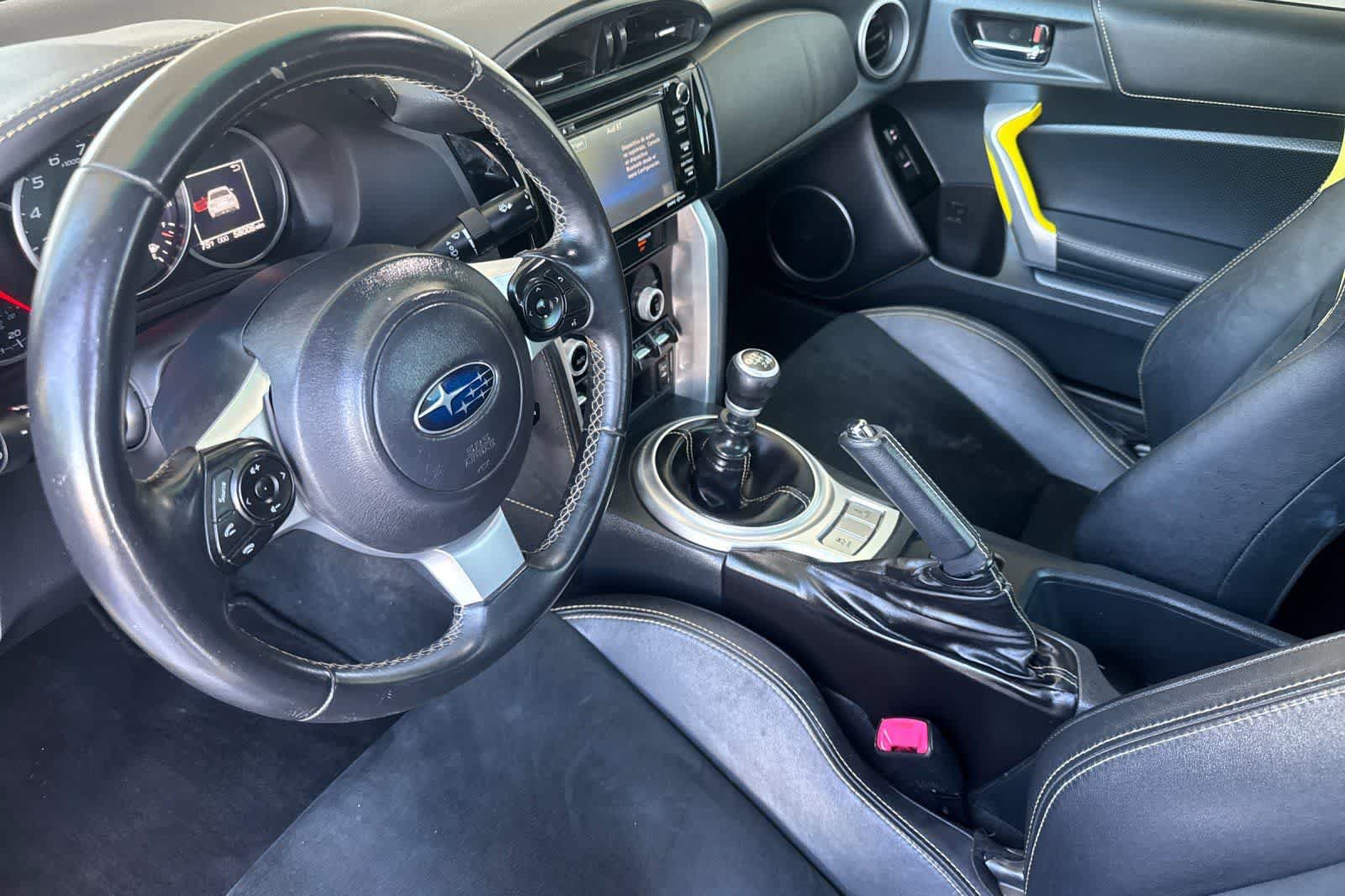 Used 2017 Subaru BRZ Series.Yellow RWD image 11