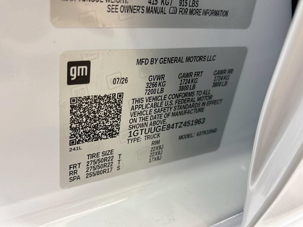 New 2026 GMC Sierra 1500 Denali AWD/4WD image 33