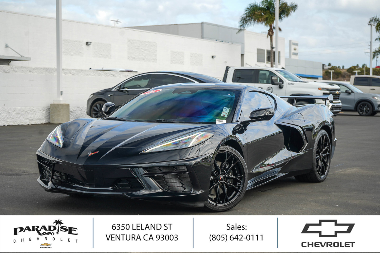 Used 2026 Chevrolet Corvette Stingray Coupe w/ 1LT RWD image 1