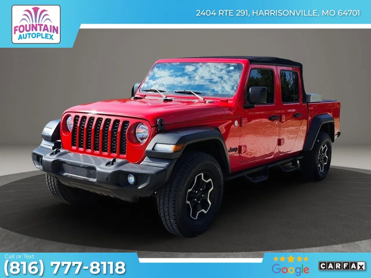 Used 2020 Jeep Gladiator Sport w/ Quick Order Package 24S