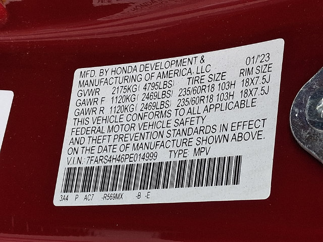 Certified 2023 Honda CR-V EX image 26