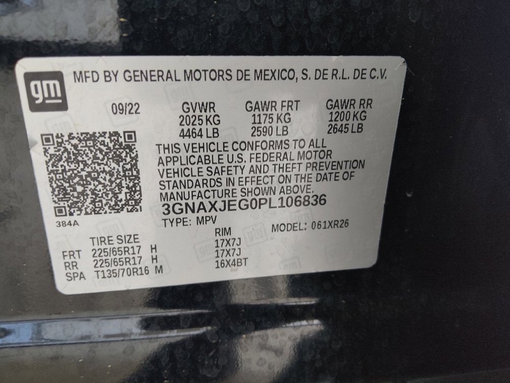 Used 2023 Chevrolet Equinox LT w/ Driver Convenience Package FWD image 33