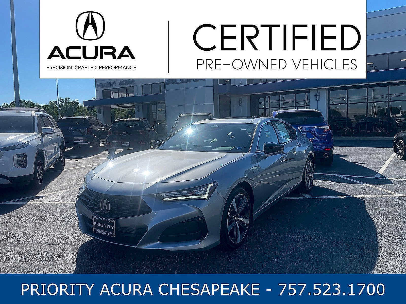 Certified 2025 Acura TLX w/ Technology Package FWD video 1