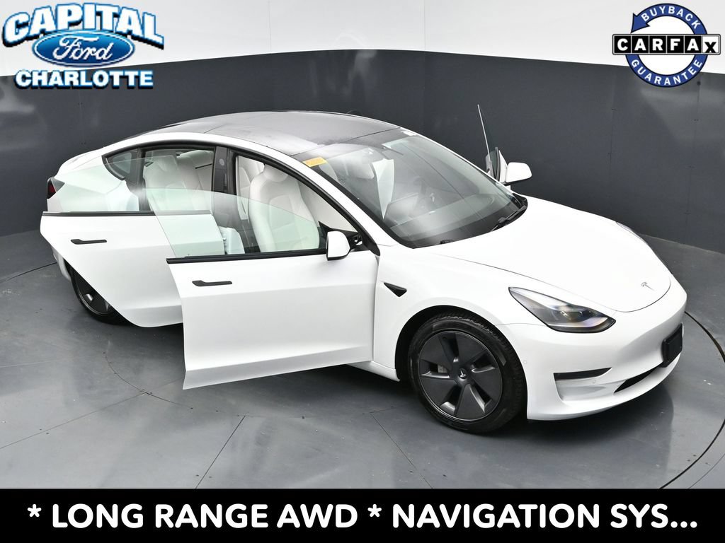 Used 2021 Tesla Model 3 Long Range AWD/4WD image 32