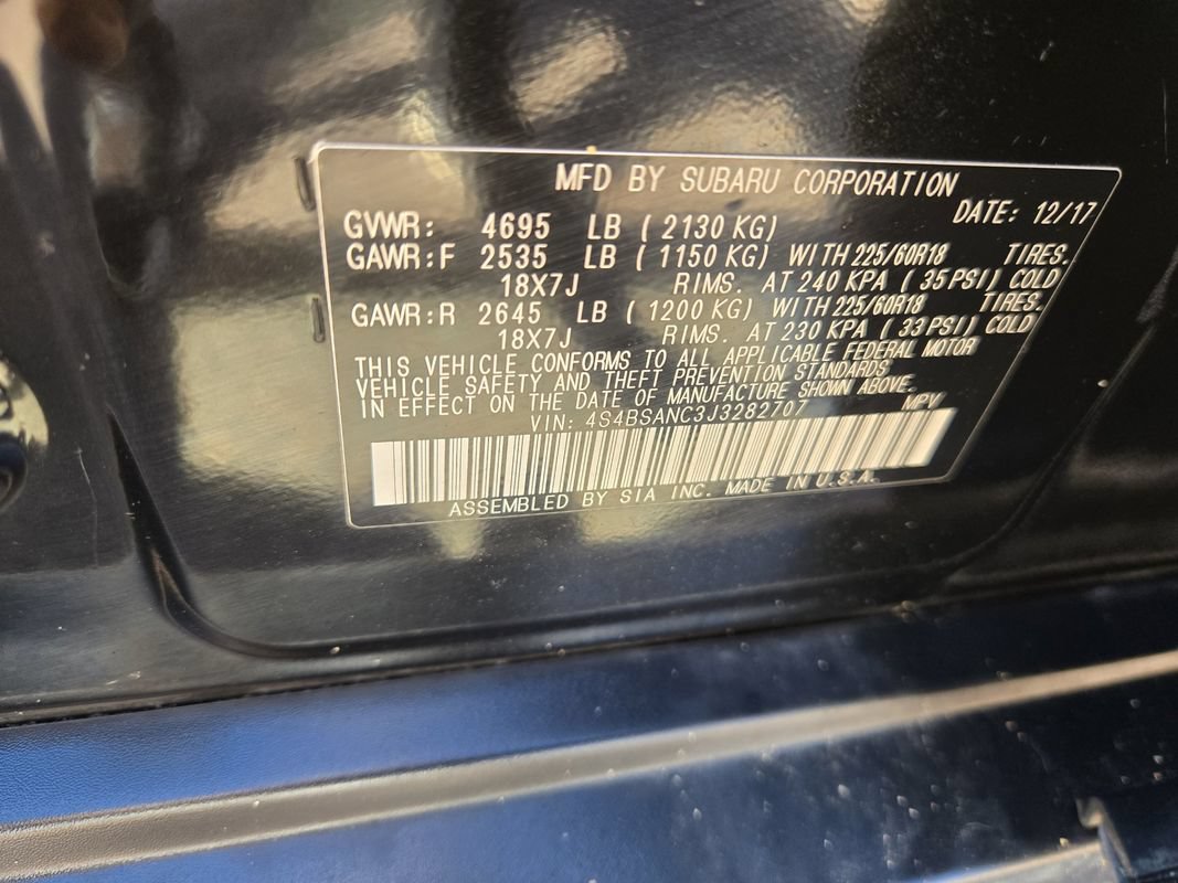 Used 2018 Subaru Outback 2.5i Limited AWD/4WD image 29