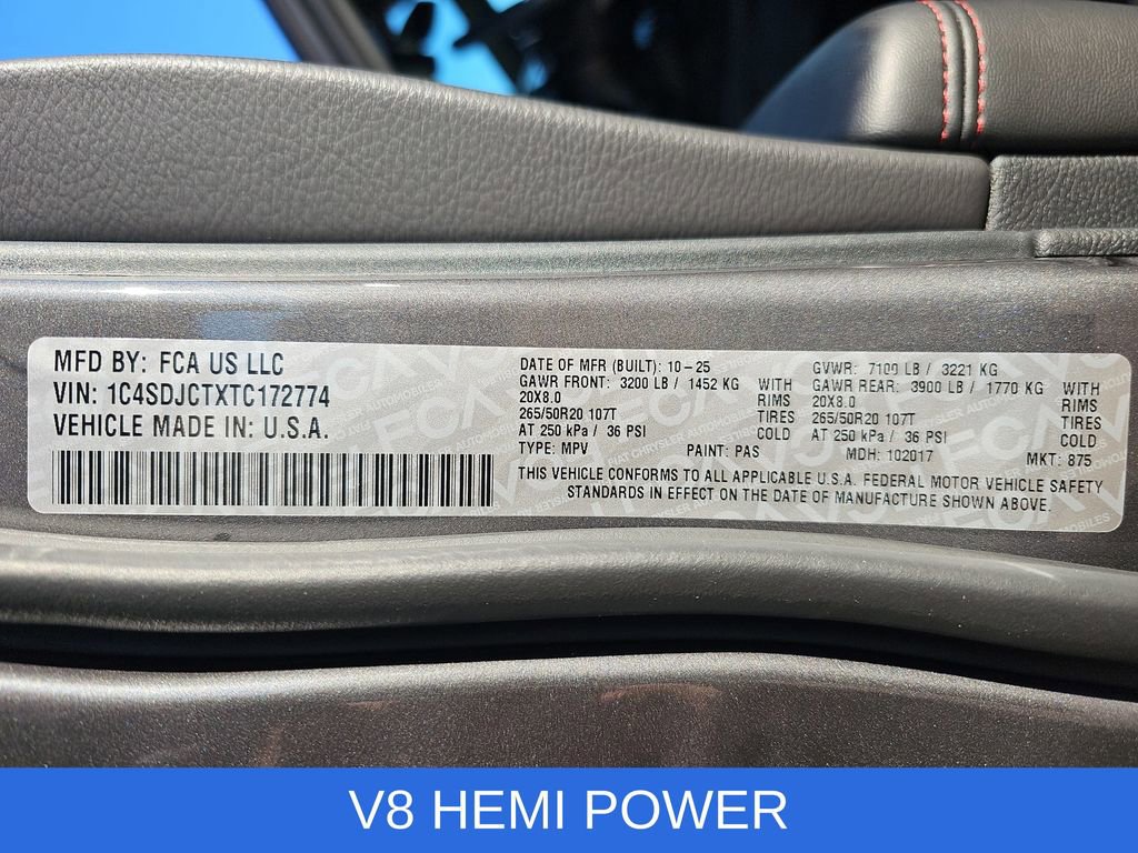 New 2026 Dodge Durango GT w/ Blacktop Package image 44