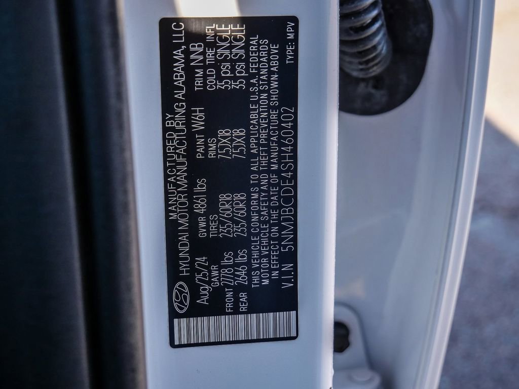 Used 2025 Hyundai Tucson SEL AWD/4WD image 35