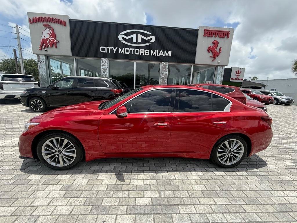 Used 2024 INFINITI Q50 Luxe w/ Cargo Package AWD/4WD image 4