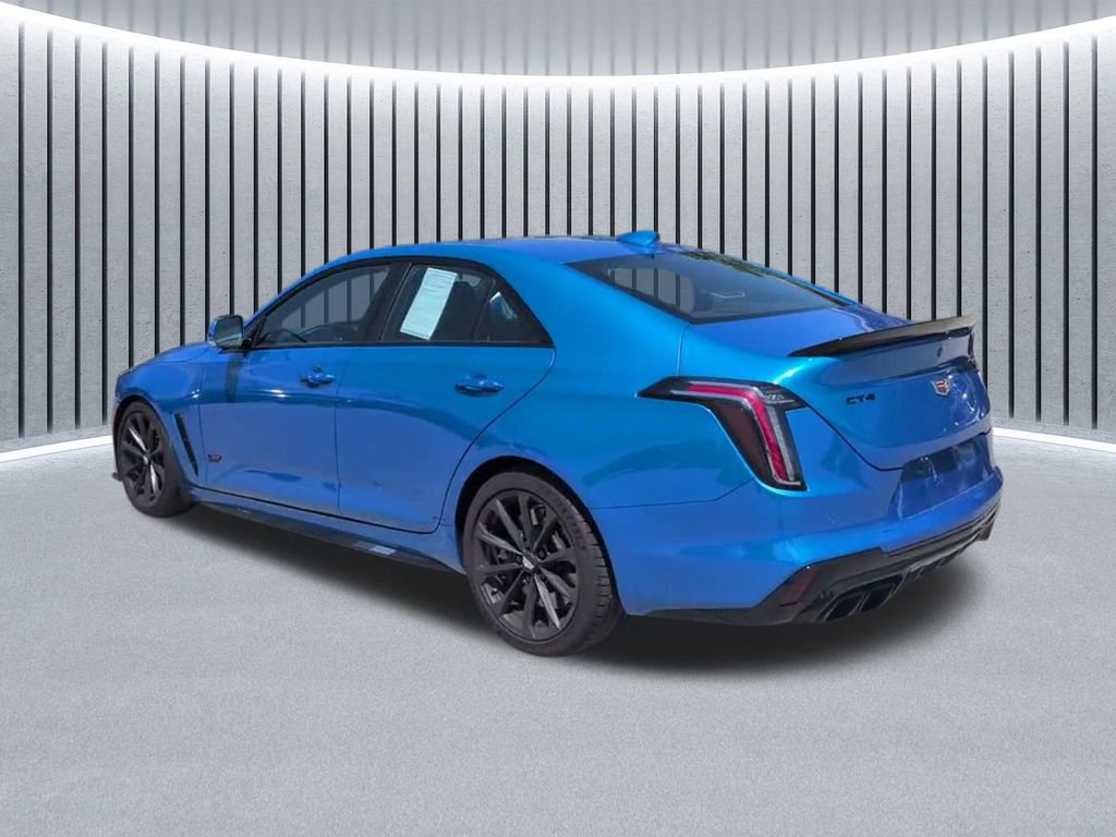 Used 2025 Cadillac CT4 V Blackwing w/ LPO, Blue Accent Package RWD image 11