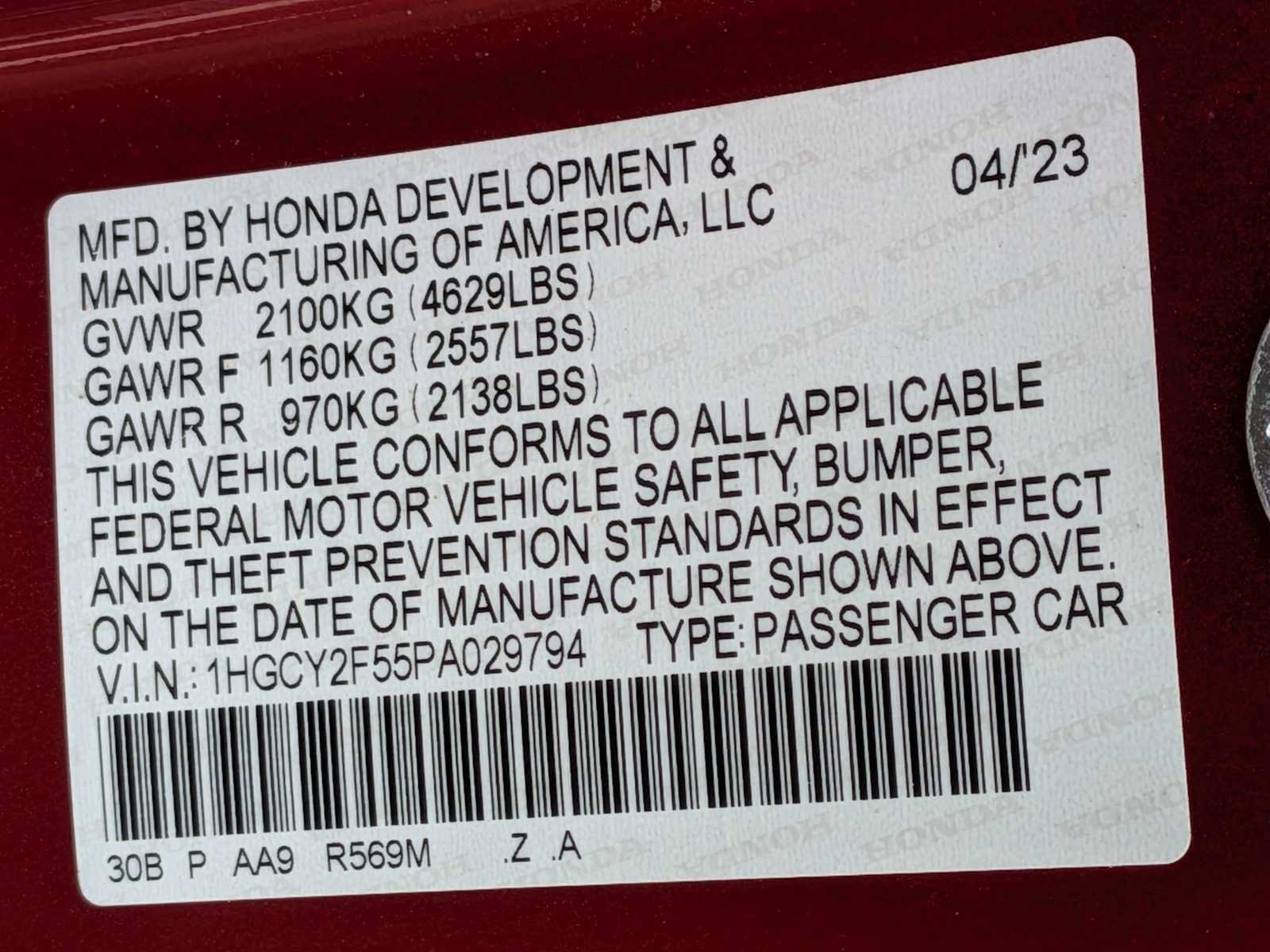 Used 2023 Honda Accord Sport image 31