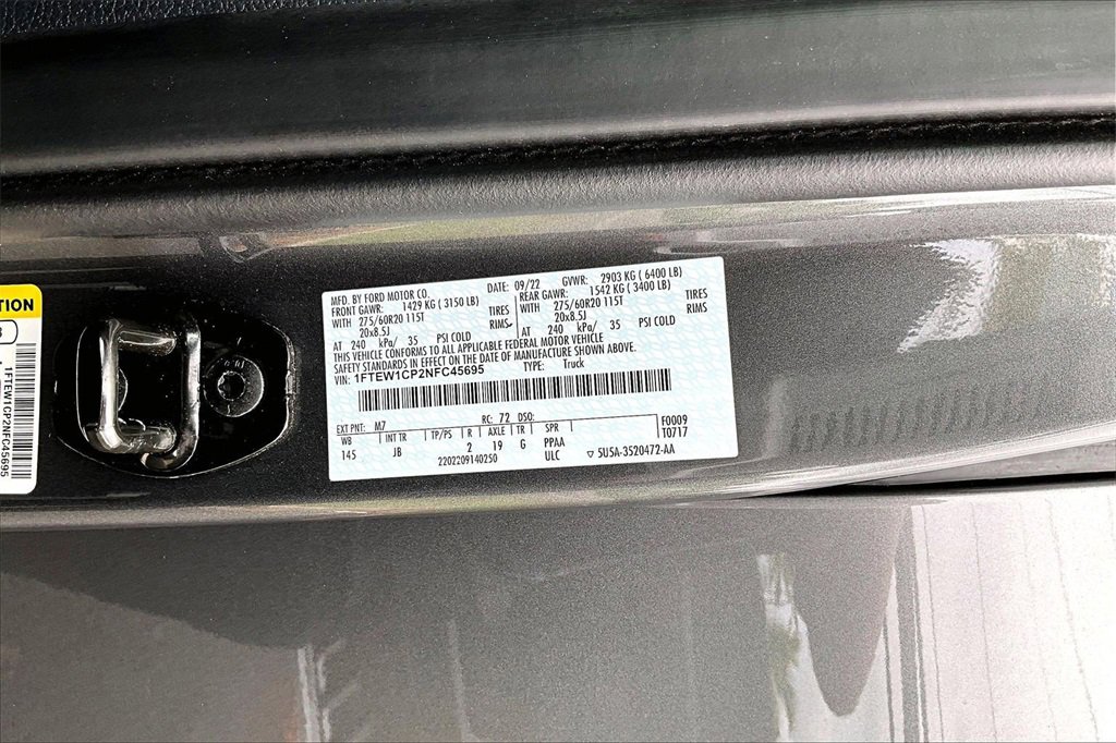 Used 2022 Ford F150 XL w/ STX Black Appearance Package image 36