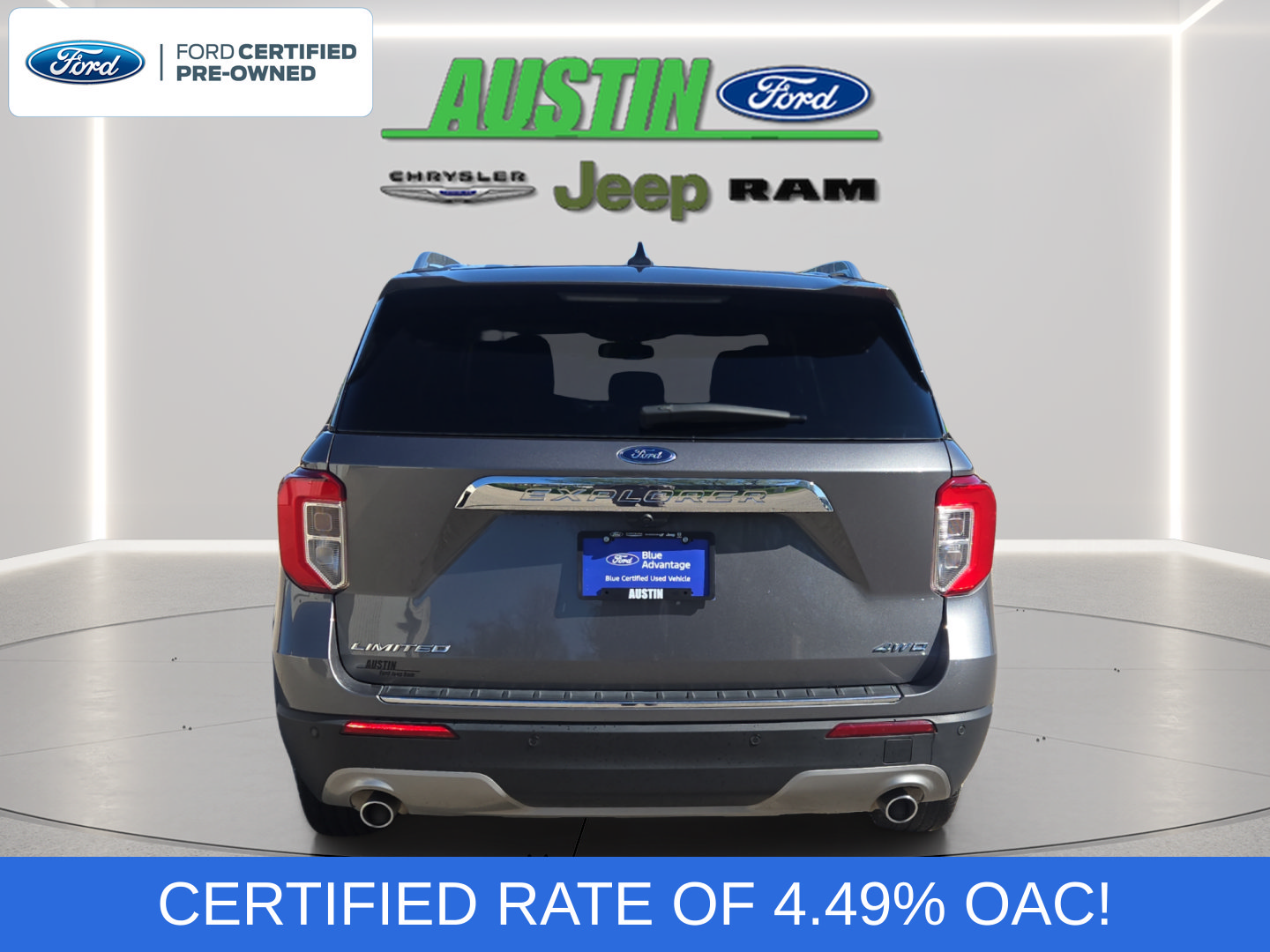 Certified 2023 Ford Explorer Limited AWD/4WD image 4