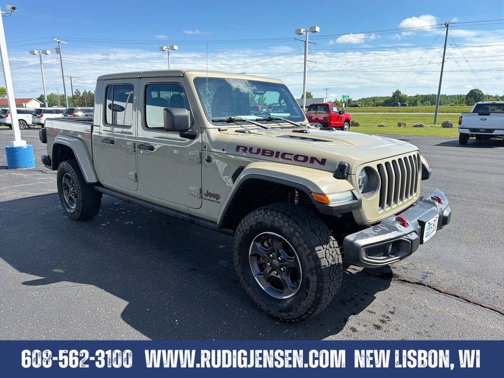 Used 2022 Jeep Gladiator Rubicon w/ LED Lighting Group AWD/4WD image 9