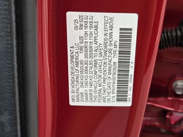 Used 2026 Honda Passport RTL image 40