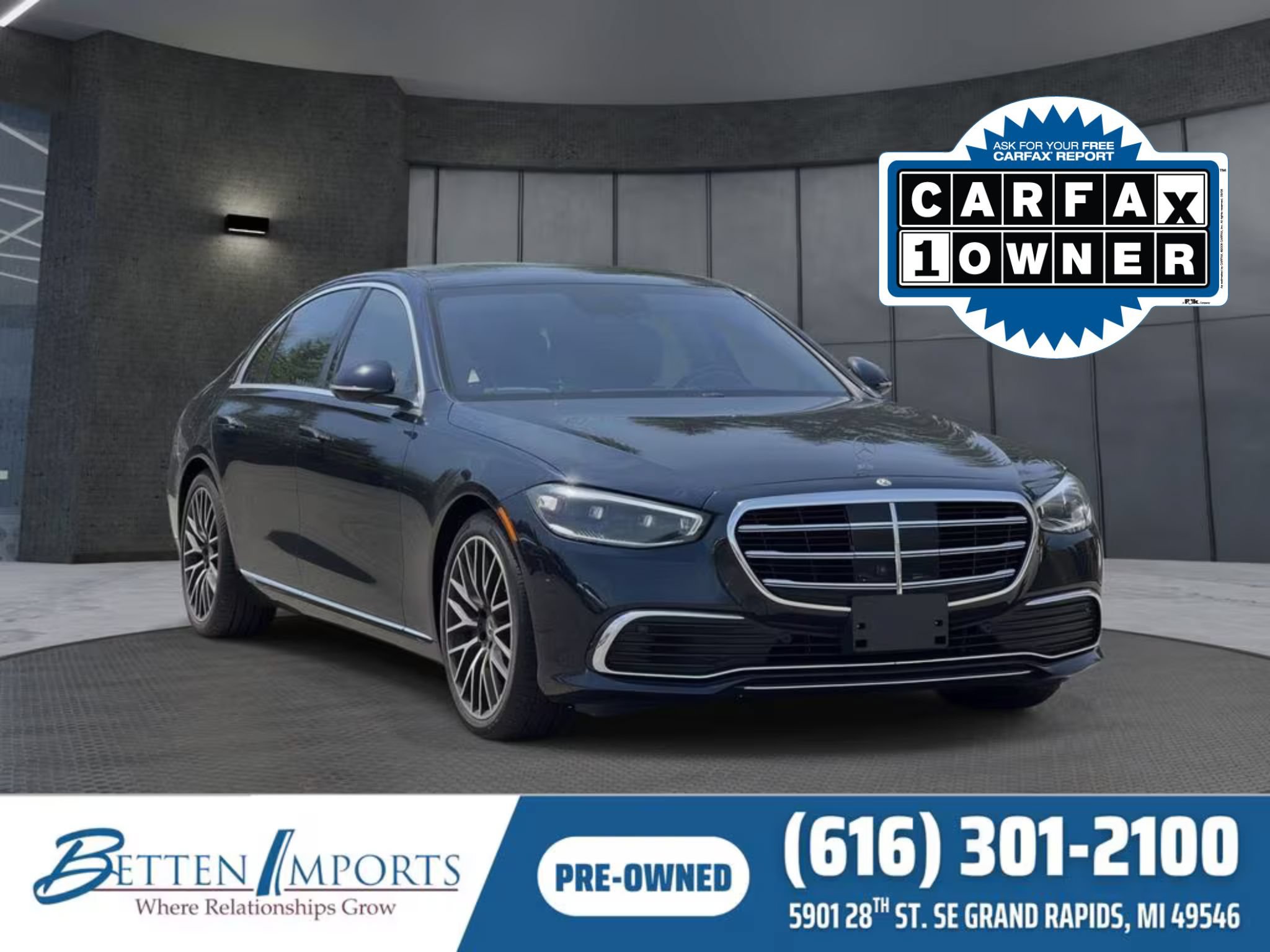 Used 2022 Mercedes-Benz S 580 4MATIC Sedan w/ Rear Seat Package