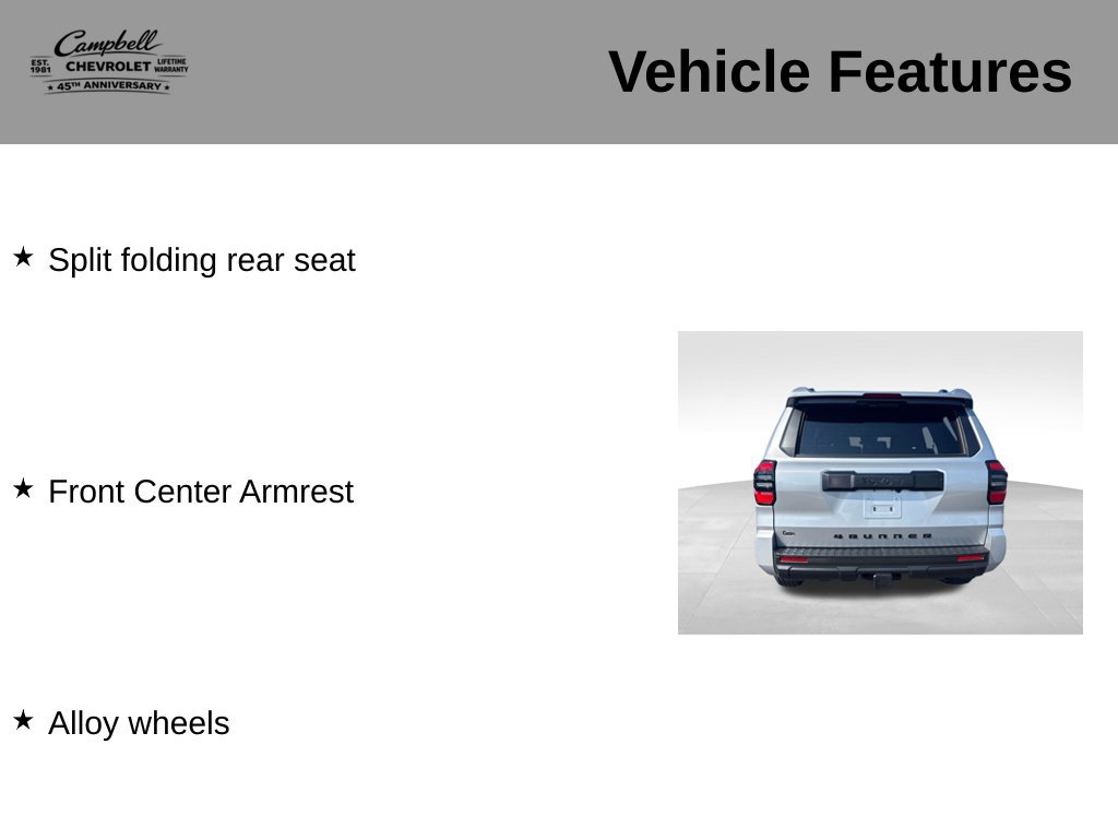 Used 2025 Toyota 4Runner SR5 AWD/4WD image 10