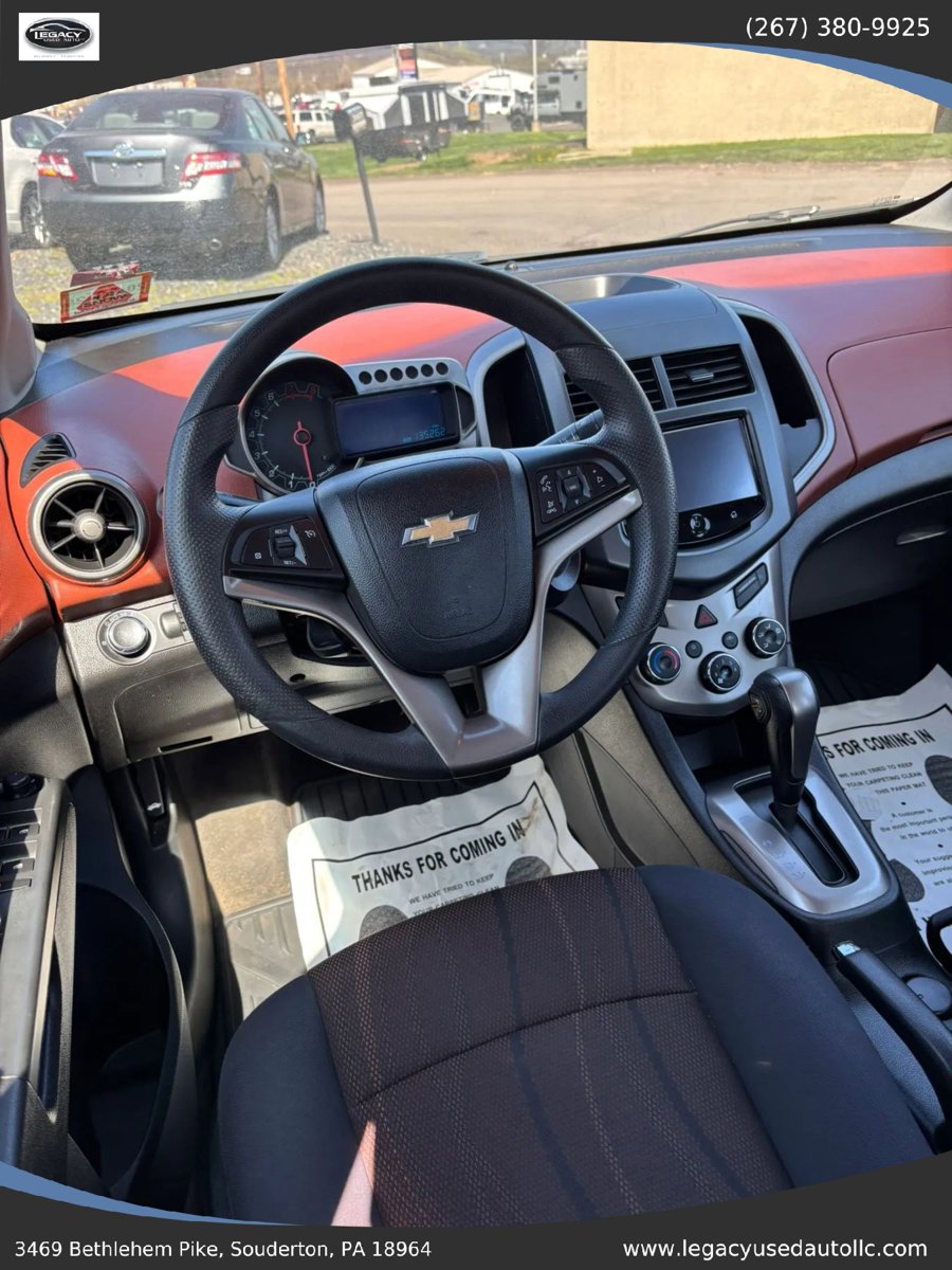 Used 2013 Chevrolet Sonic LT w/ Wheels and Fog Lamp Package image 42