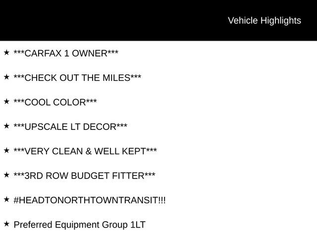 Used 2019 Chevrolet Traverse LT w/ LPO, Floor Liner Package AWD/4WD image 7