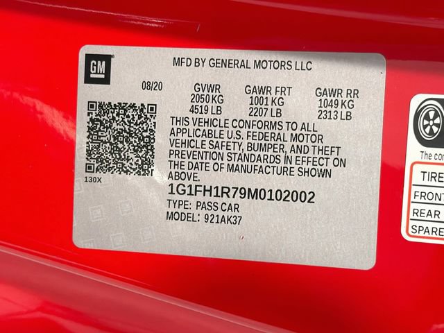 Certified 2021 Chevrolet Camaro SS RWD image 25