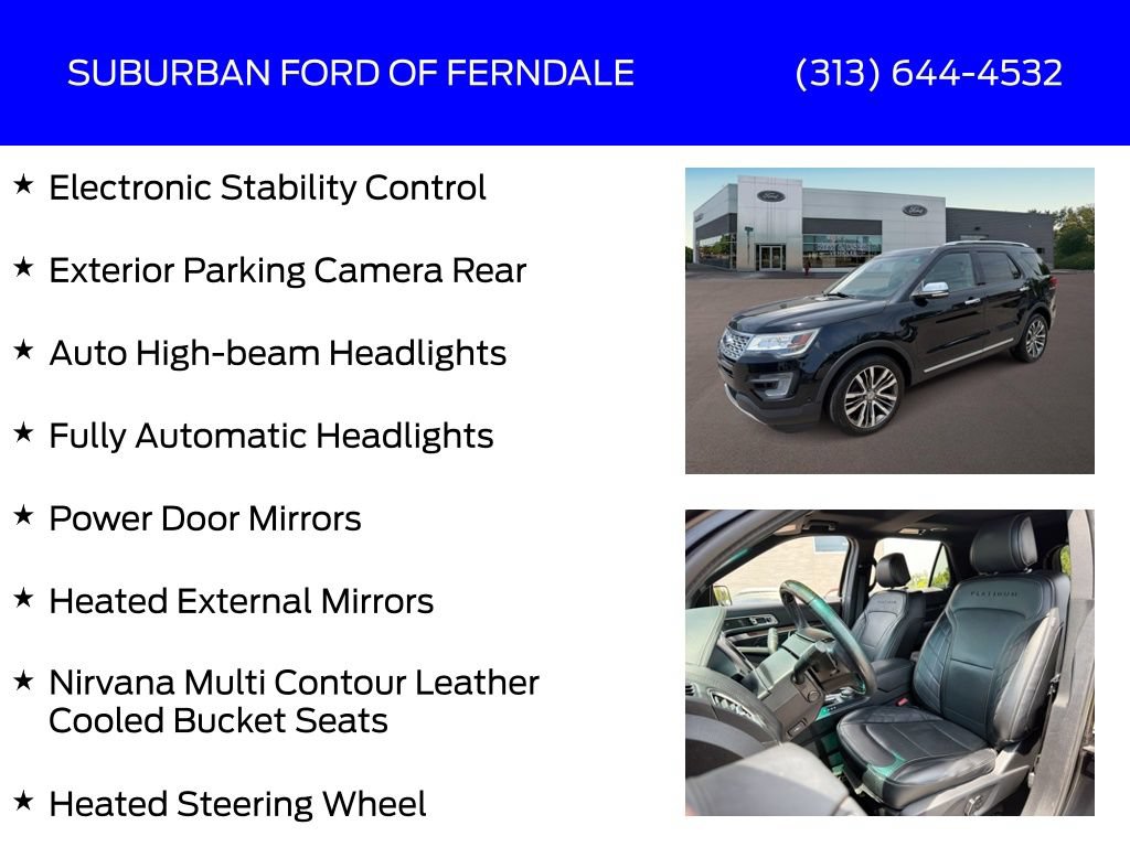 Used 2016 Ford Explorer Platinum AWD/4WD image 13