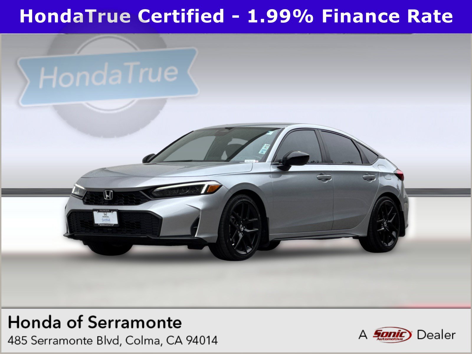 Certified 2025 Honda Civic Sport
