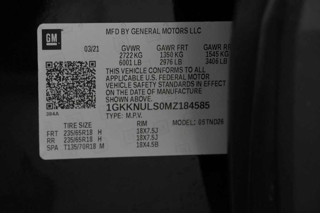 Used 2021 GMC Acadia SLT AWD/4WD image 54