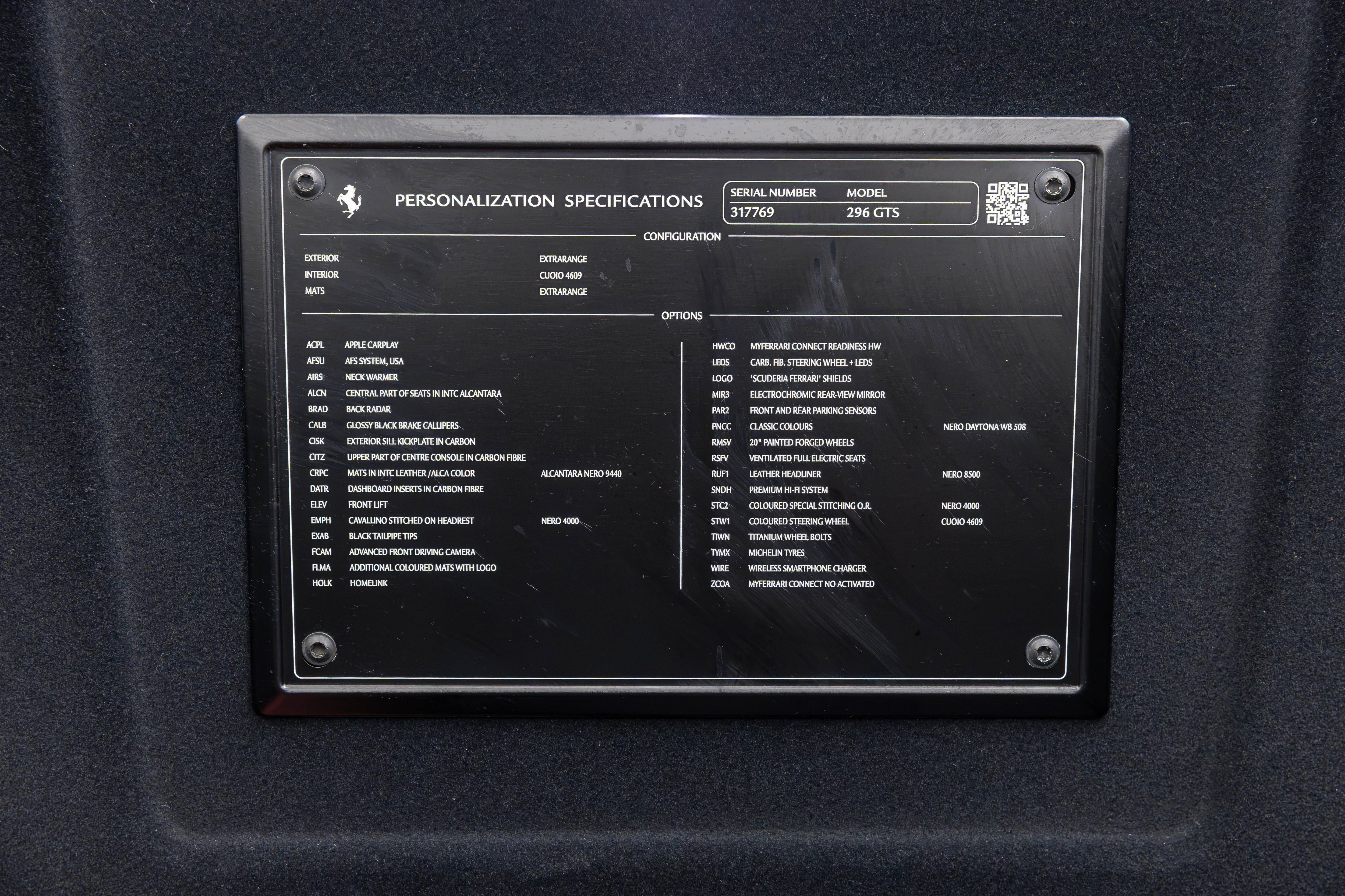 Certified 2025 Ferrari 296 GTS RWD image 40