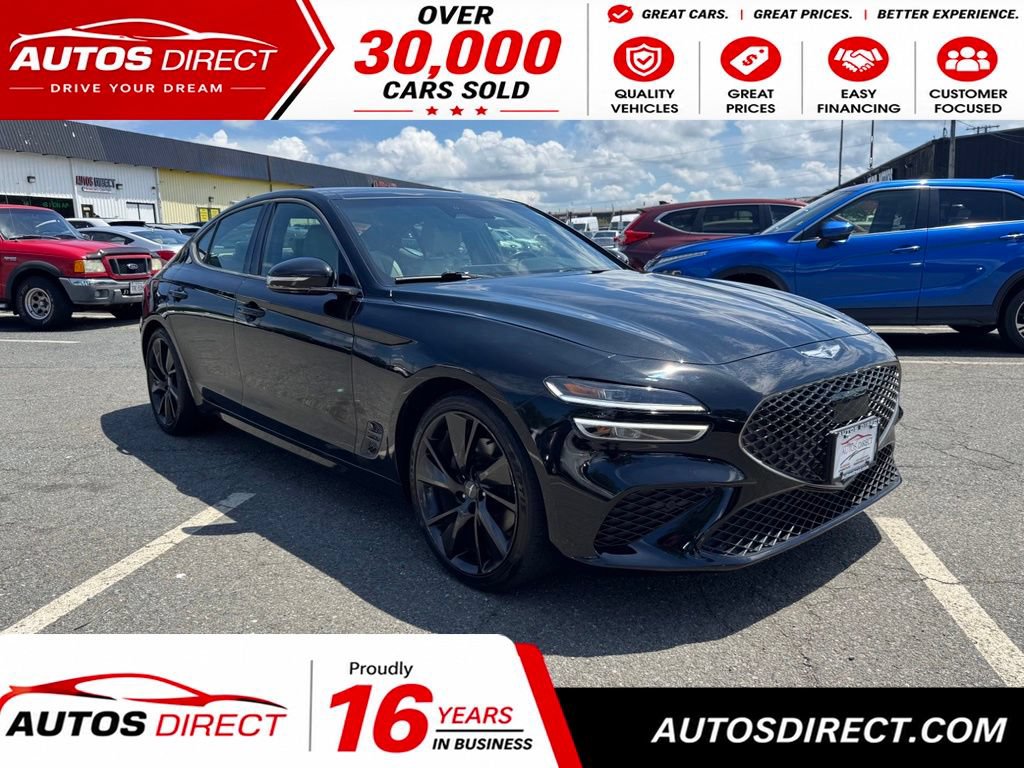 Used 2023 Genesis G70 2.0T w/ Sport Prestige Package AWD/4WD image 1