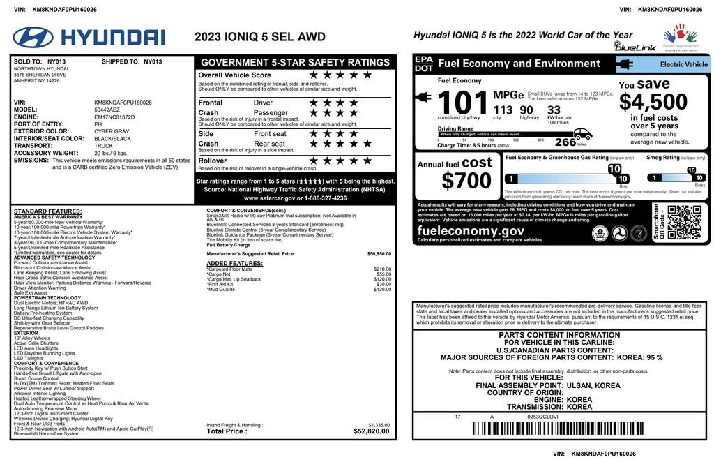 Used 2023 Hyundai Ioniq 5 SEL image 17