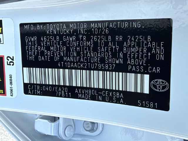 New 2026 Toyota Camry SE w/ Convenience Package FWD image 25