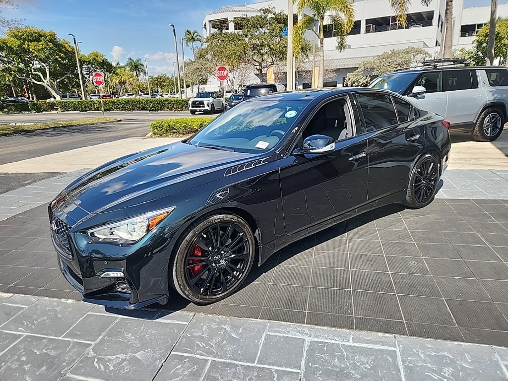 Used 2023 INFINITI Q50 Red Sport 400 w/ Black Opal Edition image 15