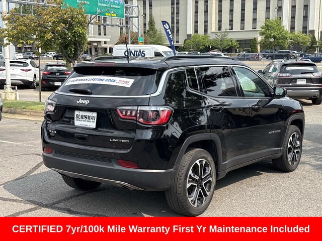 Used 2023 Jeep Compass Limited AWD/4WD image 3