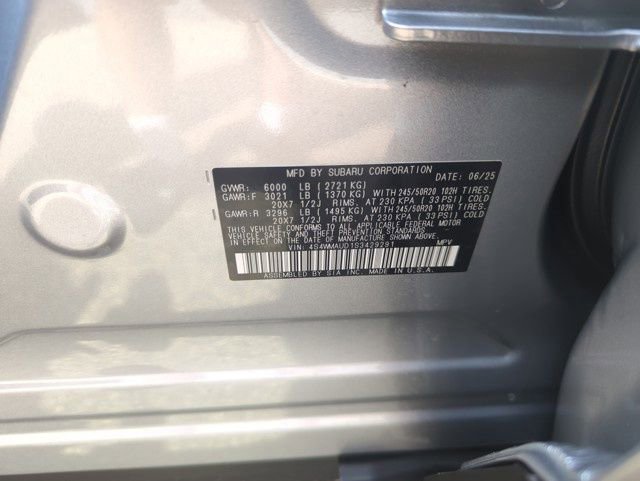 New 2025 Subaru Ascent Touring image 31