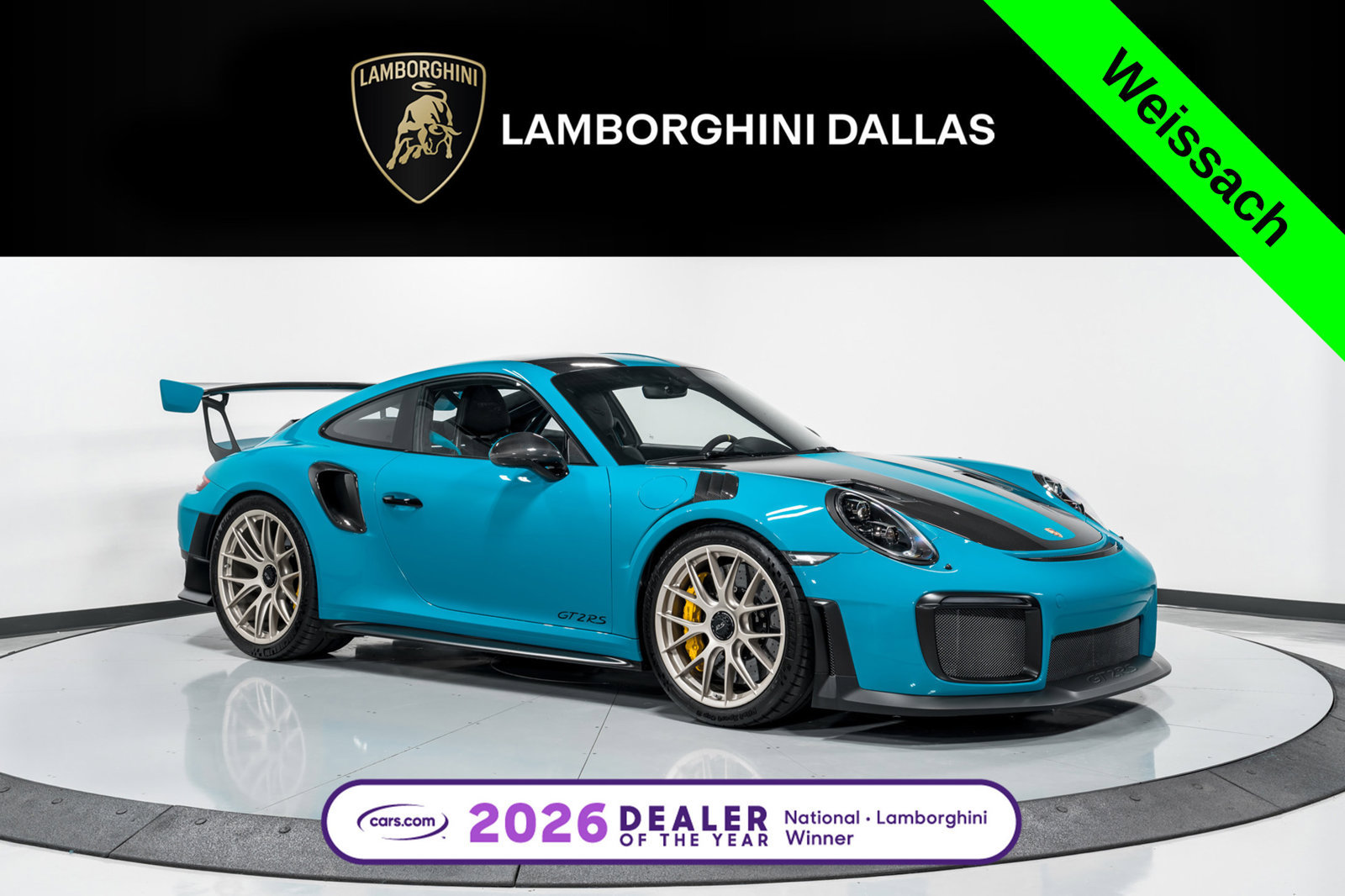 Used 2018 Porsche 911 GT2 RS w/ Weissach Package