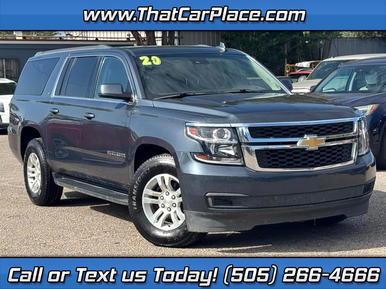 Used 2020 Chevrolet Suburban LT w/ Max Trailering Package