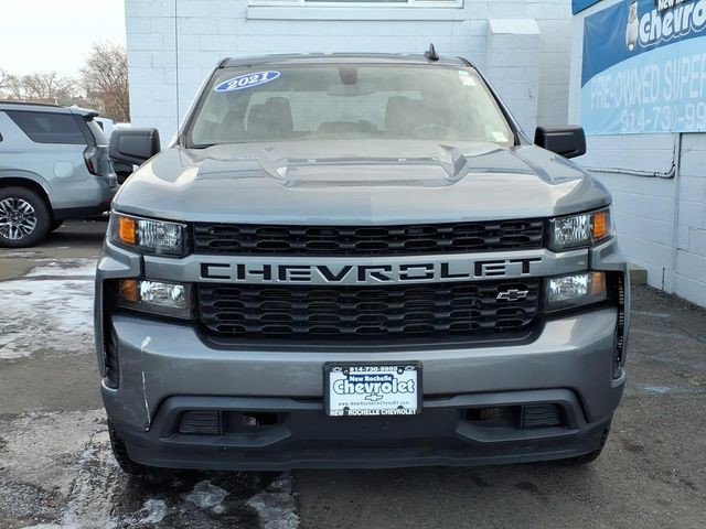 Certified 2021 Chevrolet Silverado 1500 Custom w/ LPO, Dark Essentials Package image 2
