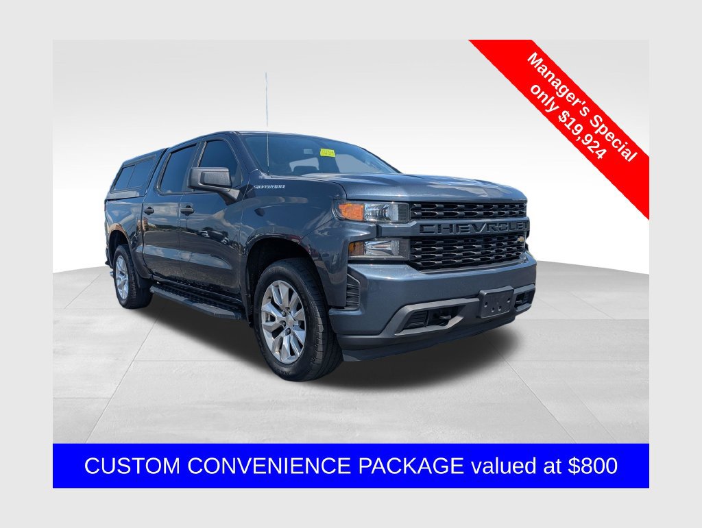 Used 2019 Chevrolet Silverado 1500 Custom w/ Custom Convenience Package