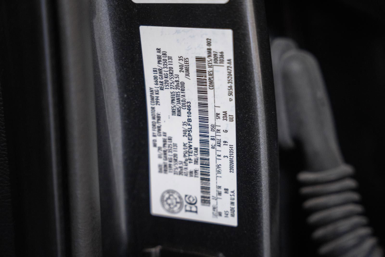 Used 2020 Ford F150 Lariat w/ Equipment Group 502A Luxury AWD/4WD image 39