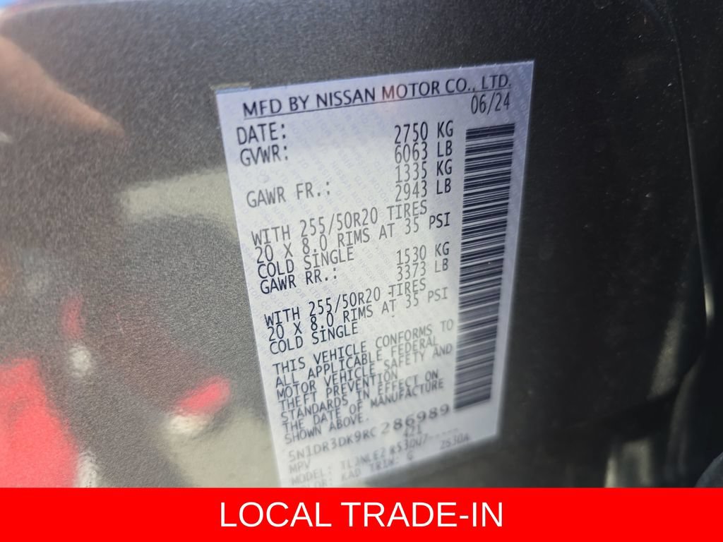 Used 2024 Nissan Pathfinder Platinum AWD/4WD image 37