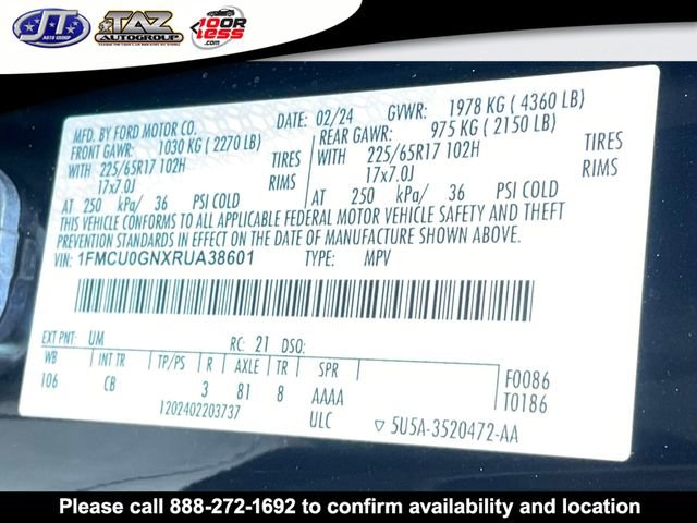 Used 2024 Ford Escape Active image 18