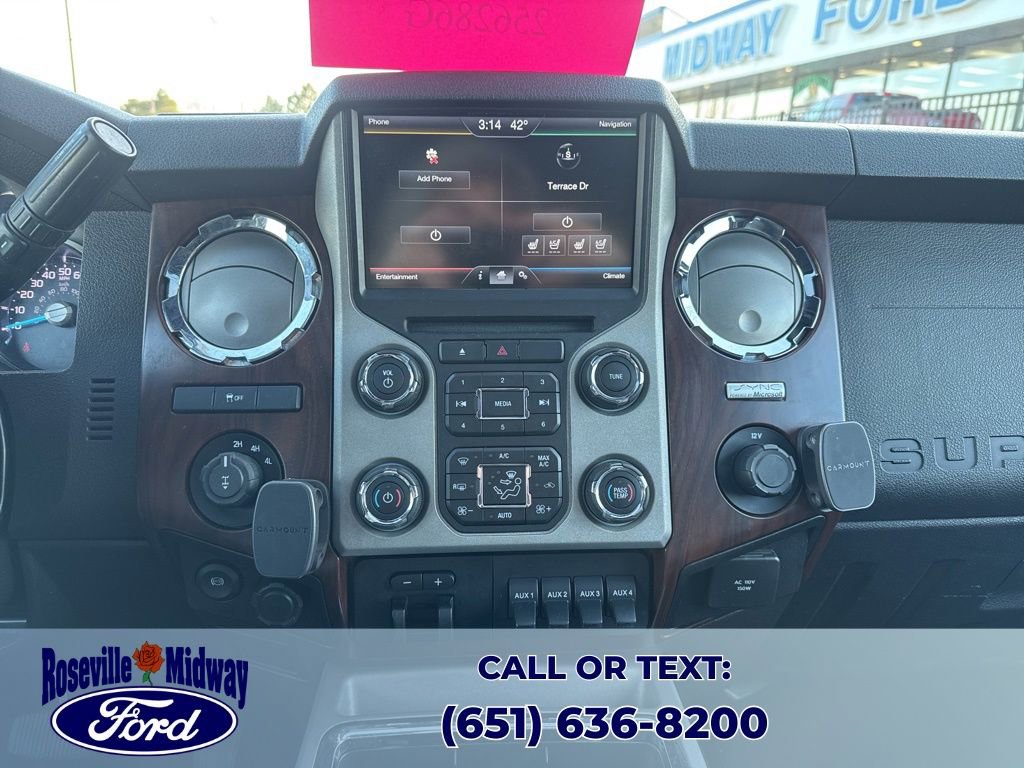 Used 2015 Ford F350 Lariat w/ Lariat Ultimate Package image 18