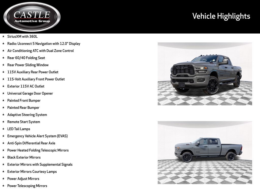 New 2027 RAM 2500 Big Horn AWD/4WD image 18