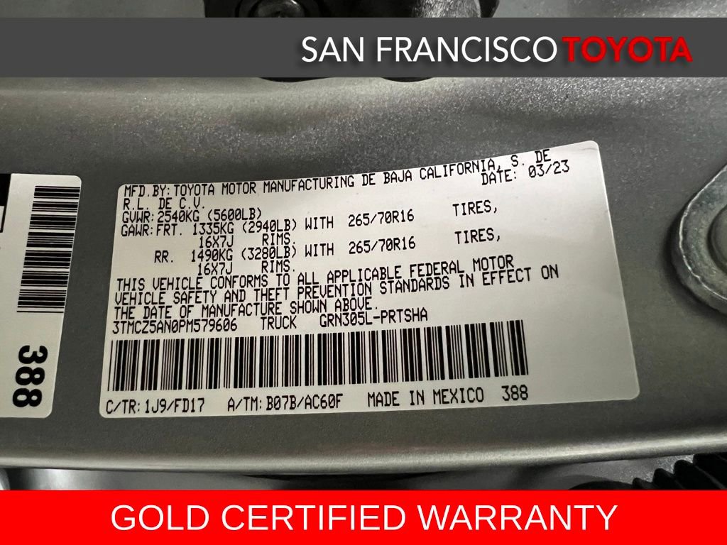 Certified 2023 Toyota Tacoma TRD Off-Road image 41