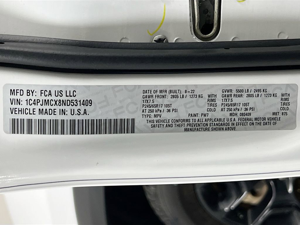 Used 2022 Jeep Cherokee Latitude image 31