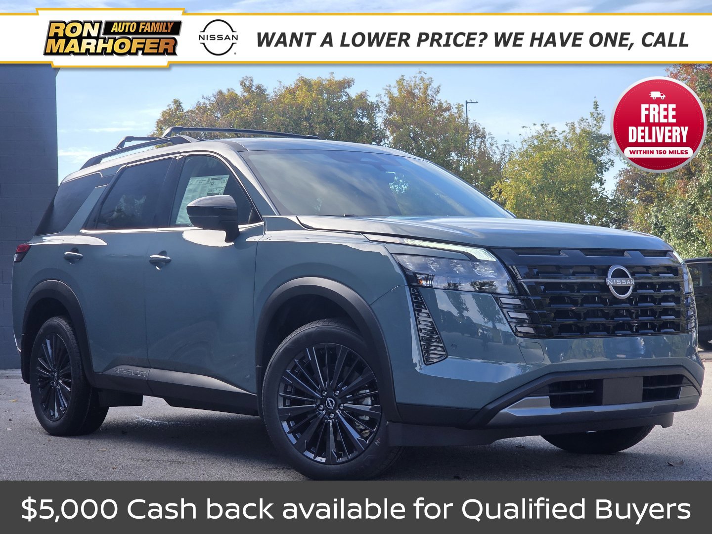 New 2026 Nissan Pathfinder SL AWD/4WD 360° Tour