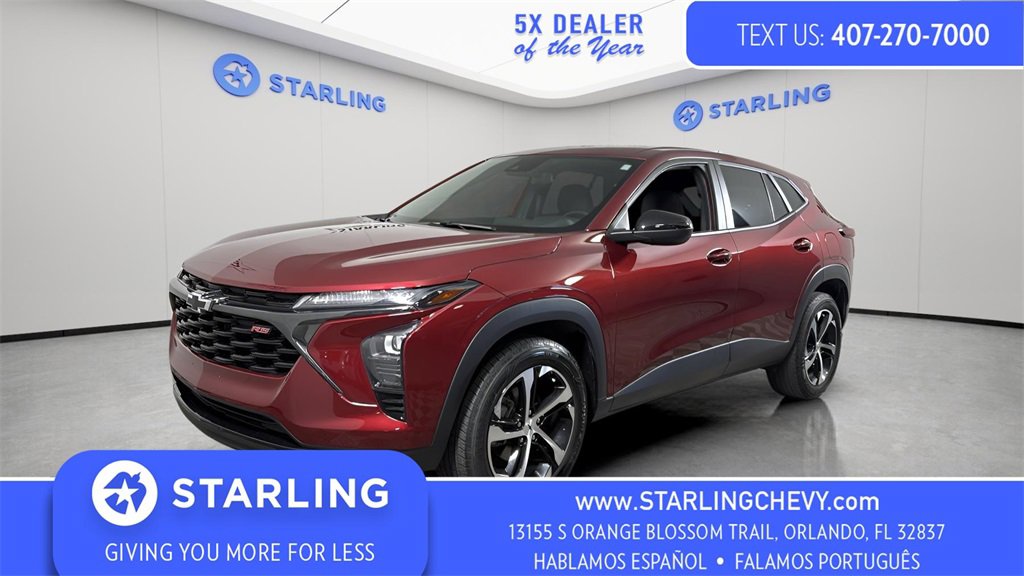 Certified 2024 Chevrolet Trax RS w/ Driver Confidence Package image 6