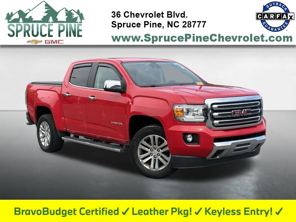 Used 2016 GMC Canyon SLT w/ Driver Alert Package AWD/4WD image 1