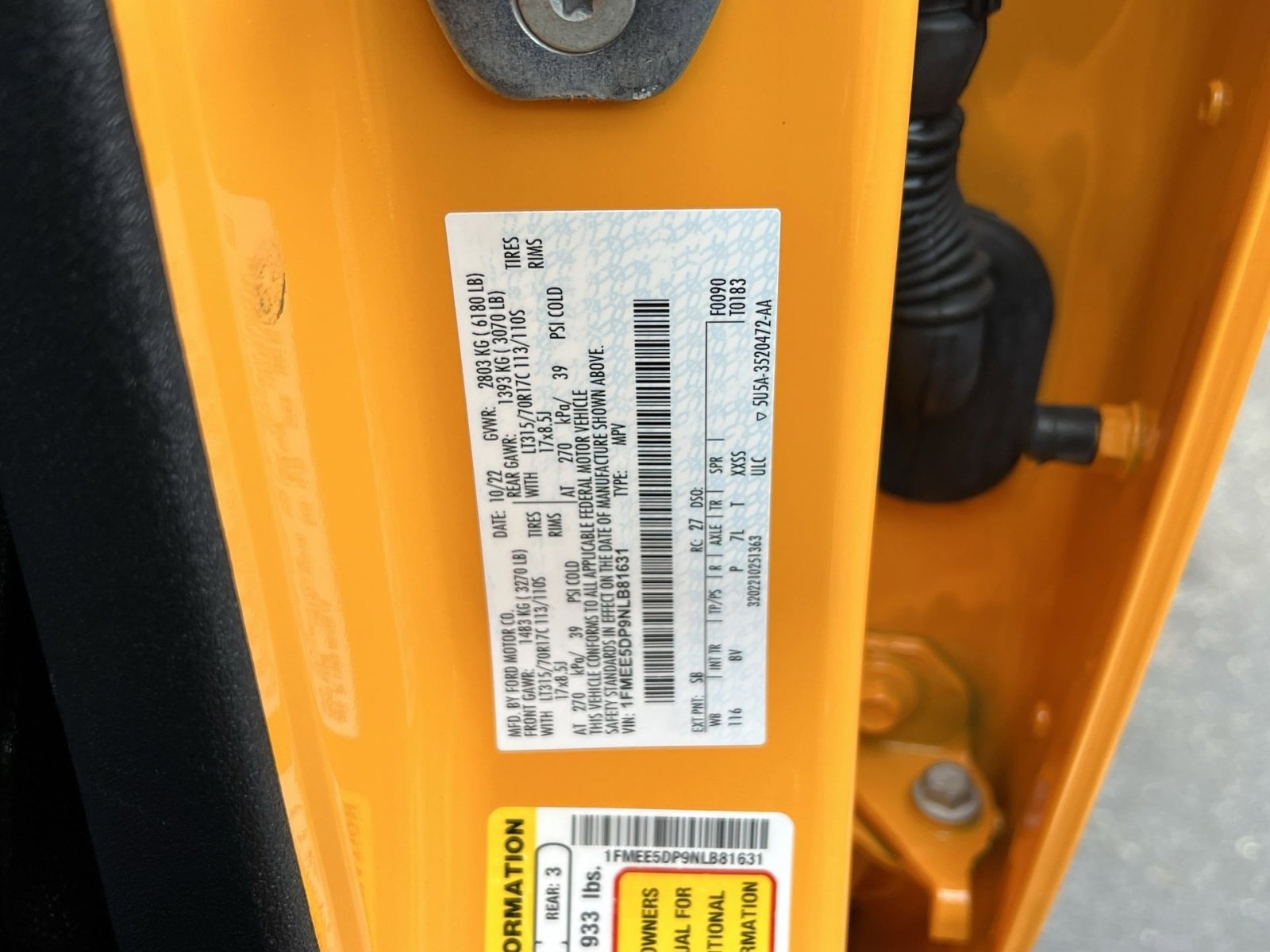 Used 2022 Ford Bronco Badlands image 32