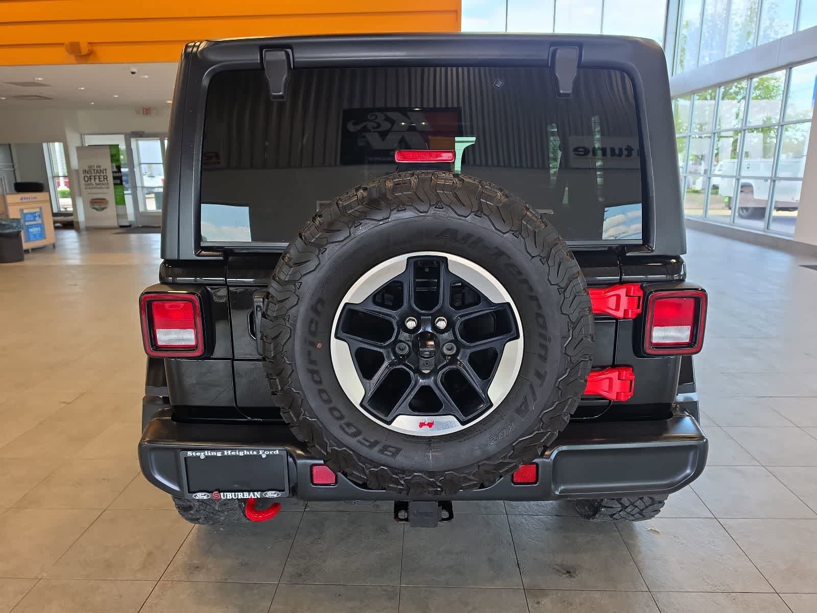 Used 2021 Jeep Wrangler Unlimited Rubicon w/ Uconnect 4C Nav & Sound Group AWD/4WD image 9